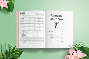 90 Day Fitness Weight Loss Journal