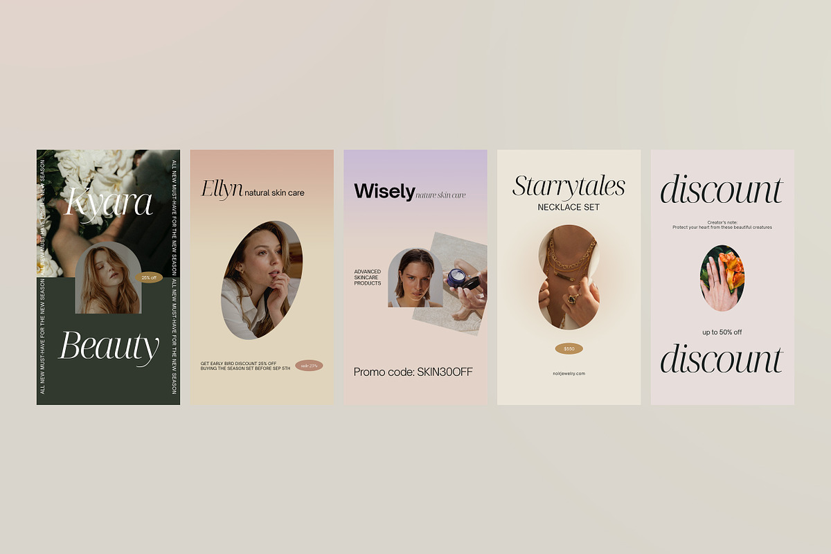 Online Shop Social Media Template v2, a Social Media Template by September 5th (Photo 3 of 18)