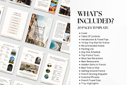 France Travel Itinerary Template, a Magazine Template by Pulsecolor (Thumbnail 9 of 10)