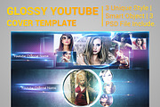 Glossy Youtube Cover Template, a Templates & Theme by MithunLekson (Thumbnail 1 of 5)