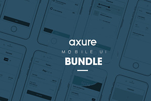 Axure Mobile UI Bundle