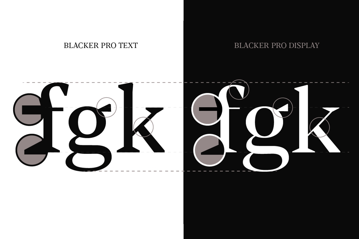 Blacker Pro - 69 fonts, a Serif Font by Zetafonts (Photo 9 of 18)