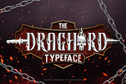 Draghord Typeface, a Serif Font by alit design (Thumbnail 1 of 20)