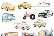 Transport digital clipart, a Transportation Illustration by Mespilia (Thumbnail 3 of 3)