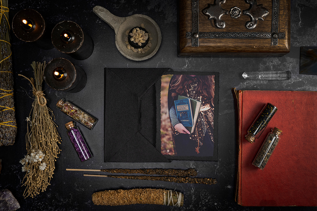 Esoteric and Mystique Mock-up Pack, a Merchandise Mockup by Motion-Box (Photo 4 of 8)