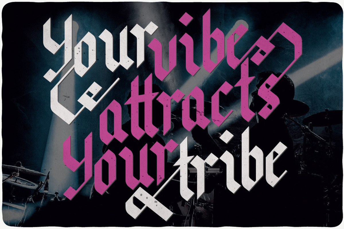 Main Stage typeface preview 3