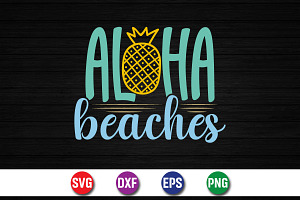 Aloha Beaches Summer T-shirt