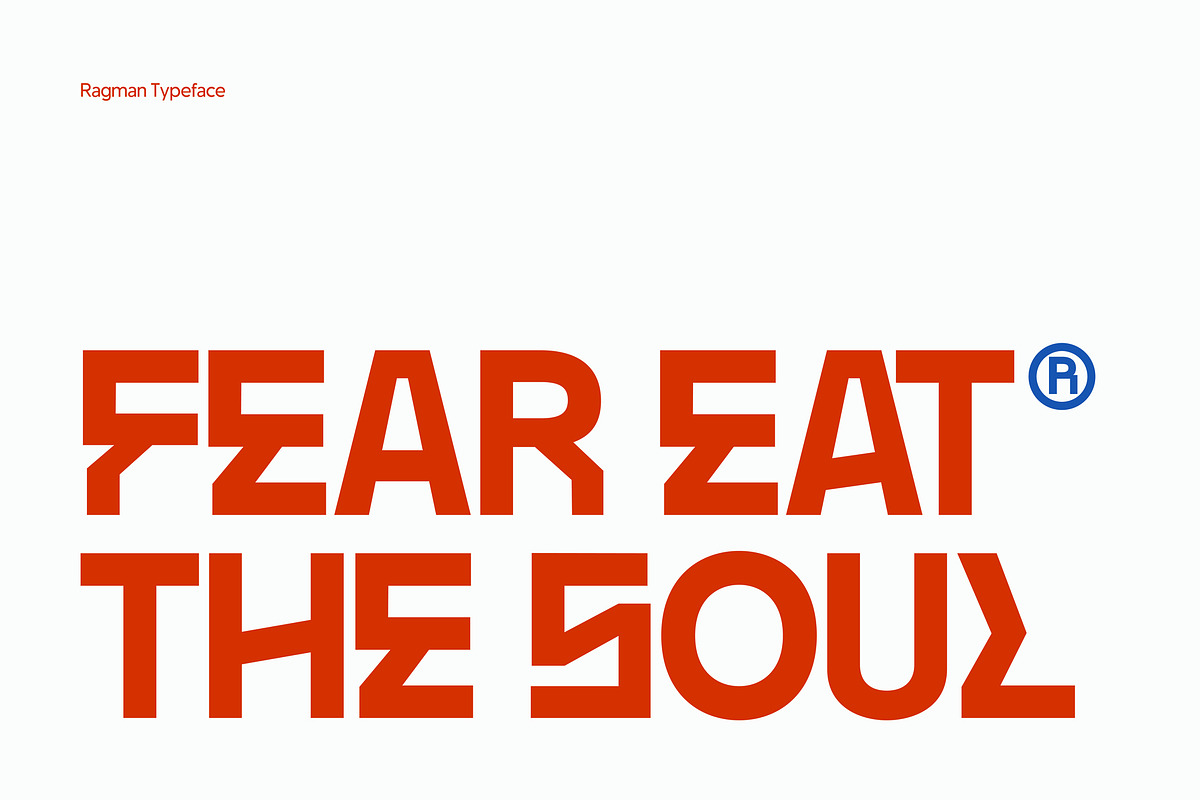 Ragman - Futuristic Sans 9 Fonts, a Sans Serif Font by Casloop Studio (Photo 2 of 10)