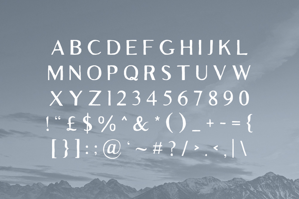 Liberal Hand Sans preview 3
