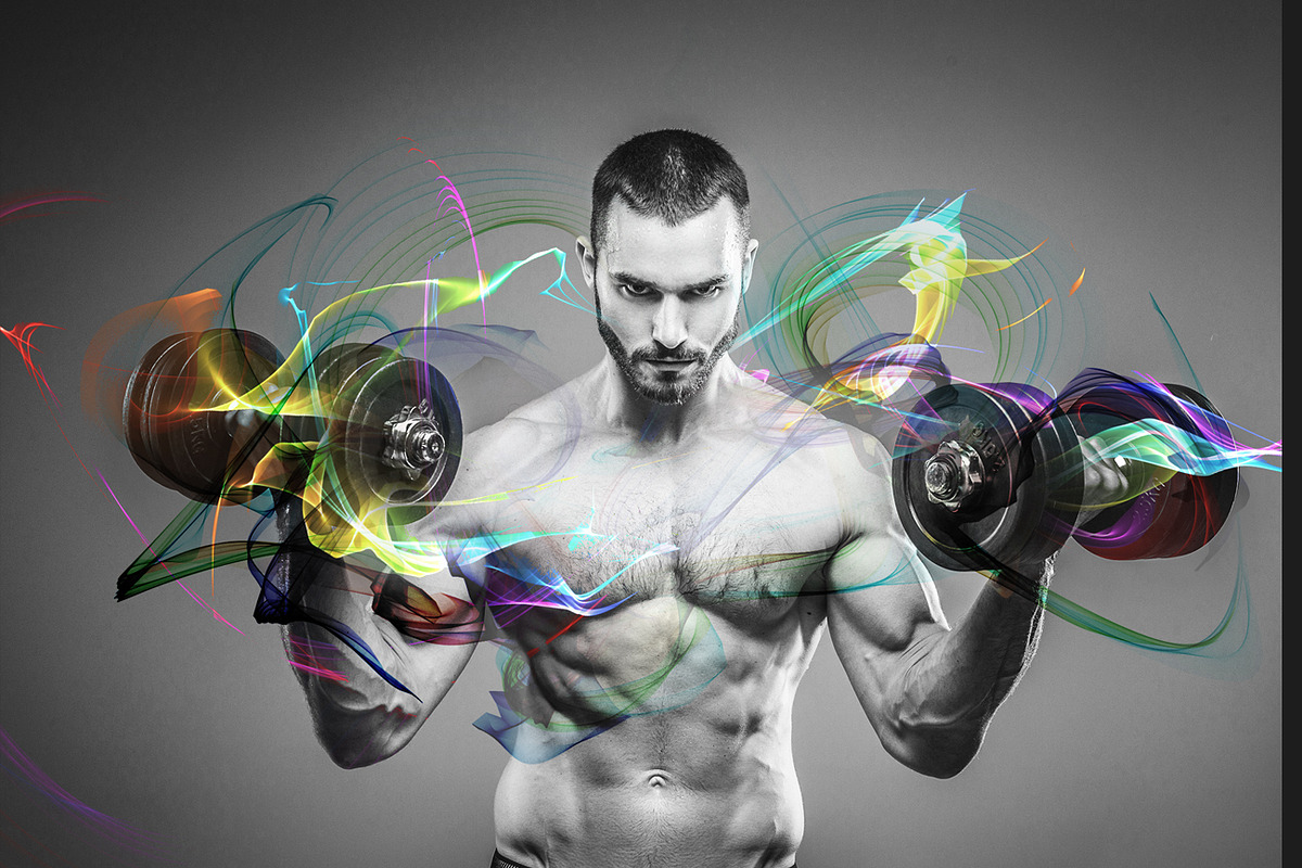 Abstract Motion Brush and PNG Bundle, a Brush Add-On by MRI STUDIO (Photo 19 of 20)