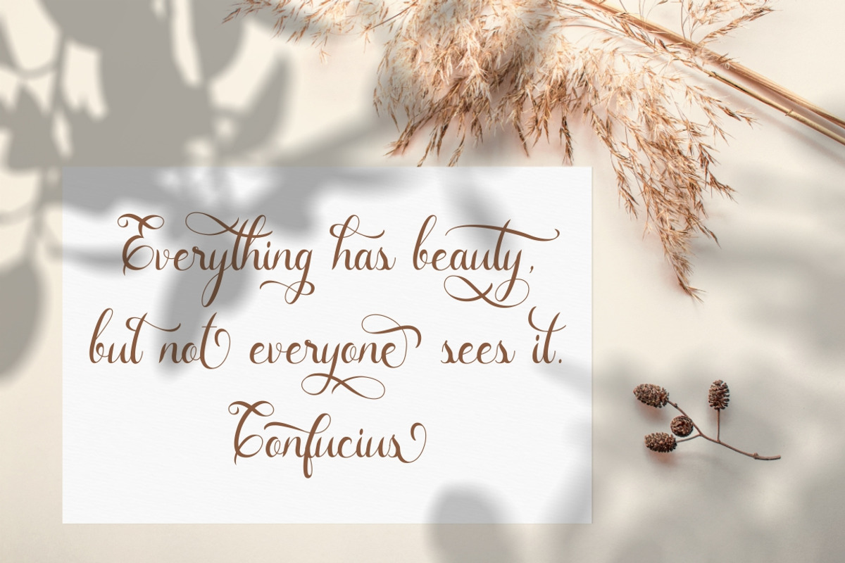 Rasputia - Beautiful Calligraphy preview 4