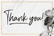 Black Rose, a Script Font by N (Thumbnail 8 of 8)