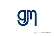 GM Modern Silhouette Logo, a Branding & Logo Template by Vectorium Studio (Thumbnail 5 of 8)