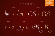 Mussica Italic, a Serif Font by Corradine Fonts (Thumbnail 7 of 12)