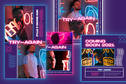 Try-Again Instagram Template, a Social Media Template by Inkofert (Thumbnail 2 of 11)