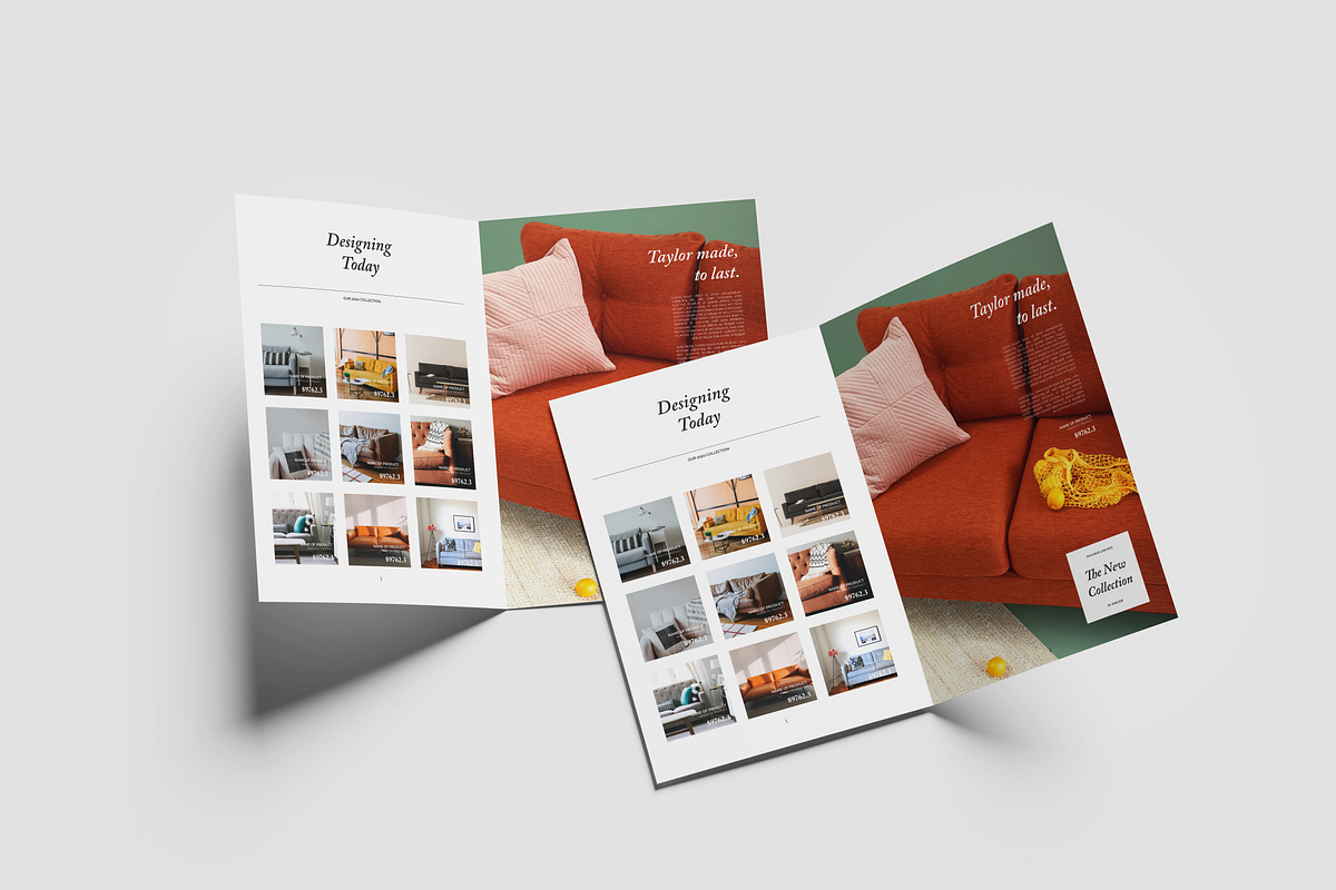 A4 Bifold Brochure Mockup Bundle 78, a Books & Magazine Mockup by Graphicuss (Photo 4 of 6)