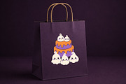49 Cozy Halloween Ghost Illustration, a Seasonal Illustration by Christine Krahl (Thumbnail 3 of 18)