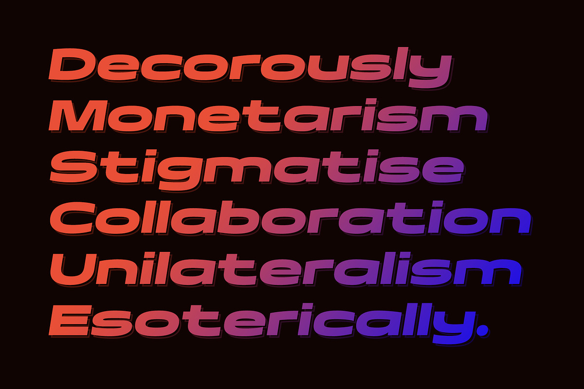 Taruno Wide Black, a Sans Serif Font by Locomotype (Photo 6 of 12)