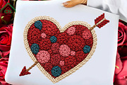 Yarn Crochet Valentine Heart Png, an Illustration by Craft Nest (Thumbnail 1 of 7)
