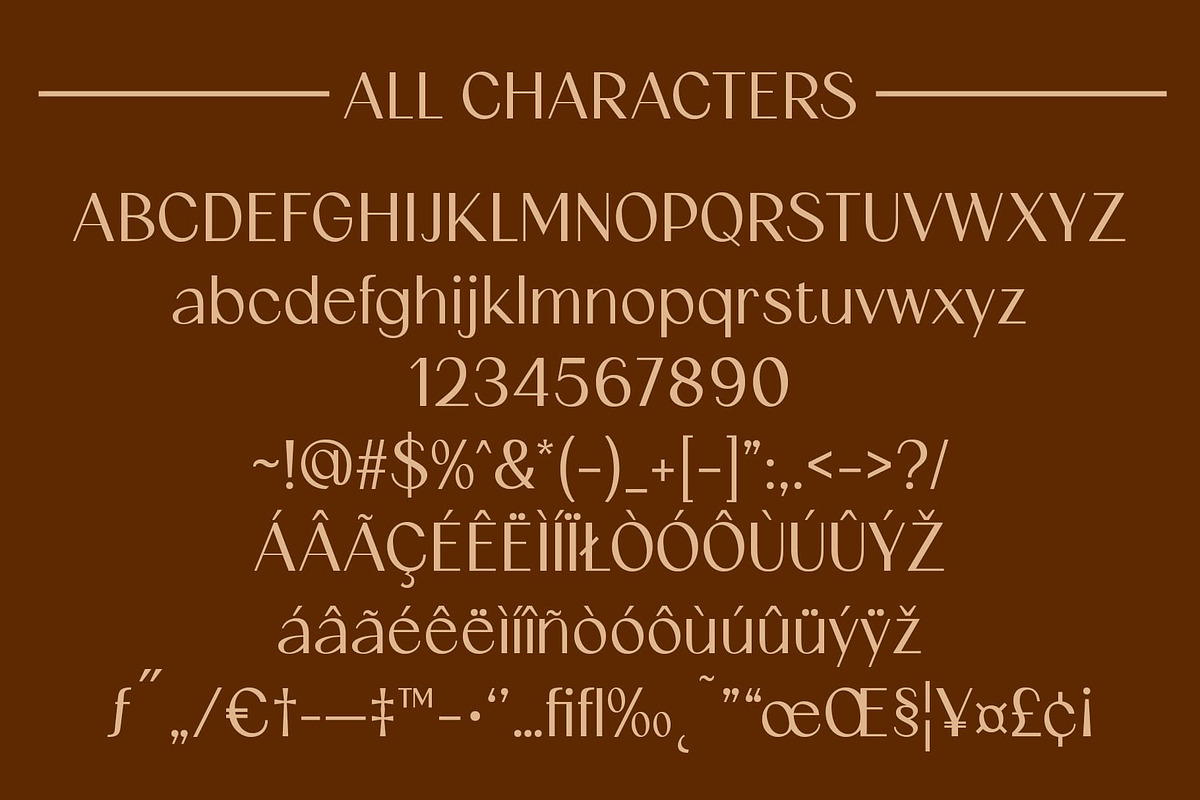 Canpile – Modern Font, a Sans Serif Font by Craft Supply Co. (Photo 7 of 8)