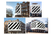 4x Billboard Construction Mockups, an Advertising Mockup by HAZARD MOCKUPS (Thumbnail 11 of 13)