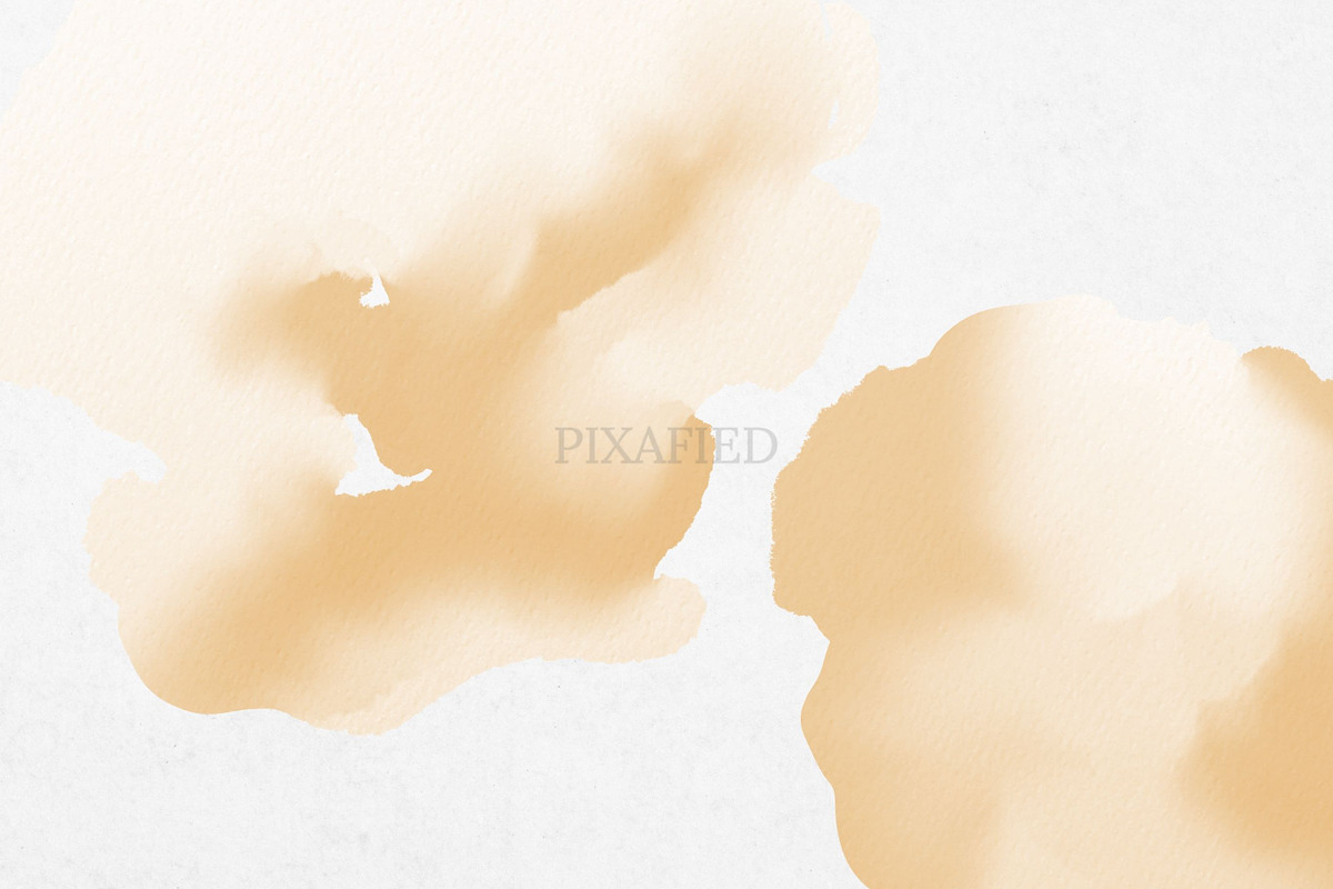 Orange and White Watercolour Paint, a Decorative Illustration by Pixafied (Photo 2 of 4)