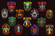 44 Halloween t-shirt designs, a Branding & Logo Template by DGIM studio (Thumbnail 2 of 13)