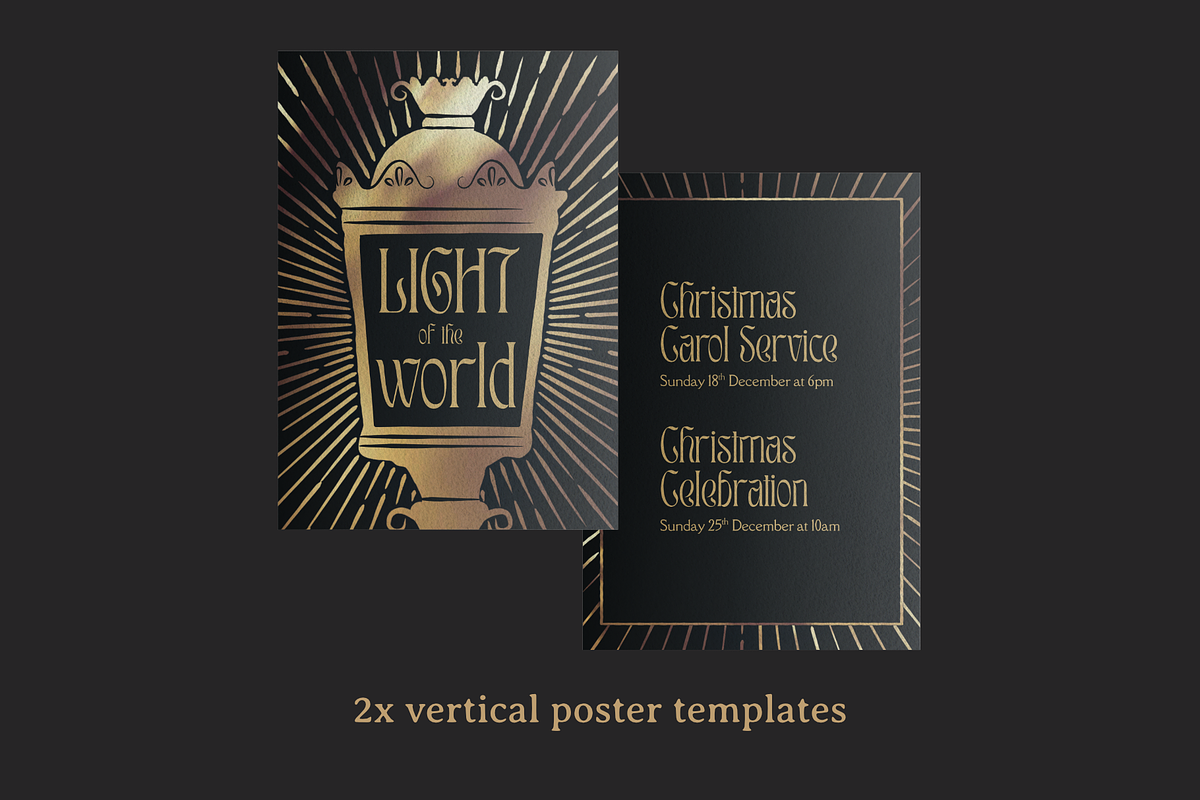 Lantern Christmas Canva Template, a Presentation Template by Greater Worth (Photo 4 of 6)
