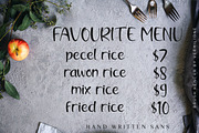 Brush Kencur Hand Written Sans, a Sans Serif Font by Say Studio (Thumbnail 2 of 10)