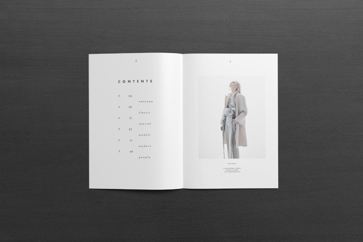 Lookbook, a Brochure Template by Ahsanjaya (Photo 2 of 9)