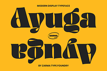 Ayuga - Psychedelic Font