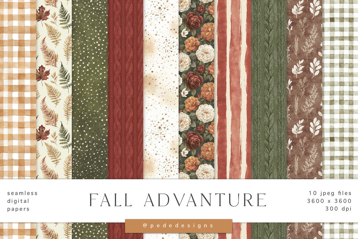 Fall Adventure Collection, a Seasonal Illustration by PeDe Designs (Photo 16 of 17)