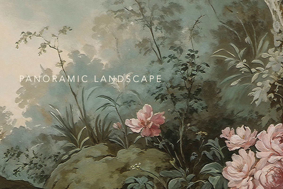 Panoramic Antique Landscape, a Background Graphic by by creative paper (Photo 6 of 7)