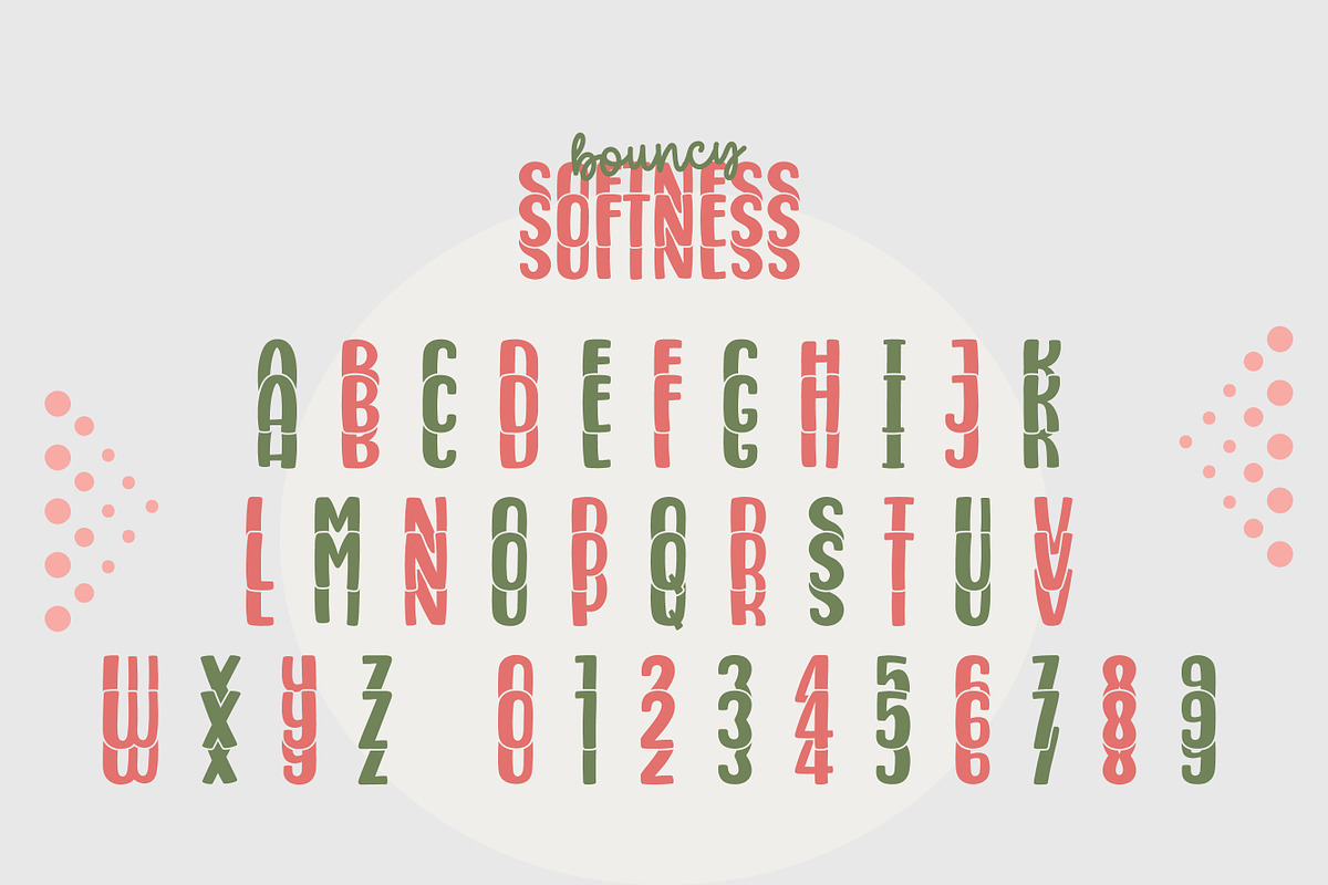 Bouncy Stacked - Font Bundle, a Handwritten Font by MaxArt Foundry
