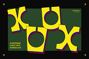 MIJON | Chunky Modern Display Font, a Sans Serif Font by Casloop Studio (Thumbnail 7 of 11)