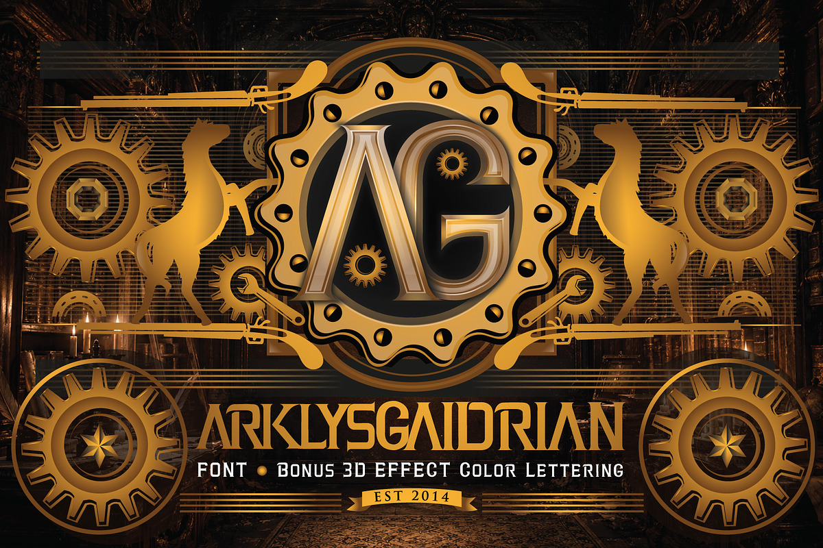 ARKLYSGAIDRIAN - Modern Prestige, a Serif Font by HypeWorksCo (Photo 1 of 16)
