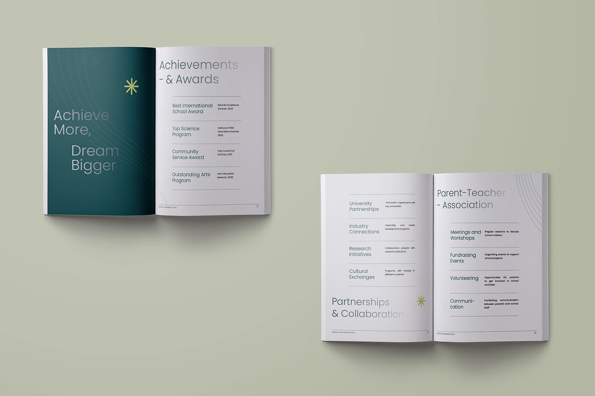 School Profile Template - Skoola, a Brochure Template by fakhroo (Photo 8 of 10)