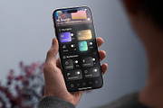 Phone 15 Pro Mockup in Hand, an iPhone Mockup by Asylab (Thumbnail 4 of 4)