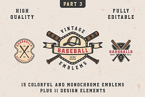 Baseball Emblems Part 3