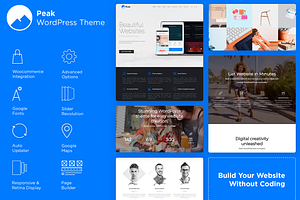Peak Premium Agency WordPress Theme