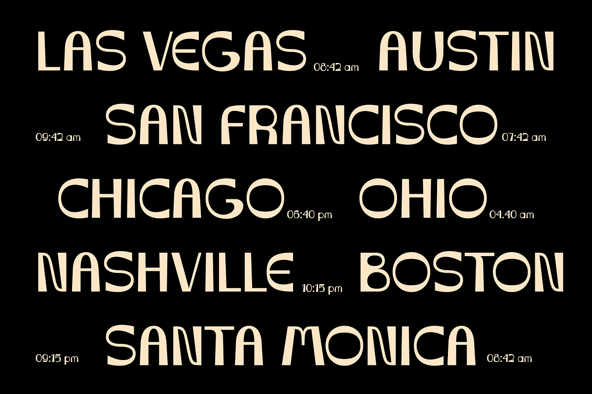 Jovió, a Sans Serif Font by CuratedType Studio (Photo 2 of 10)