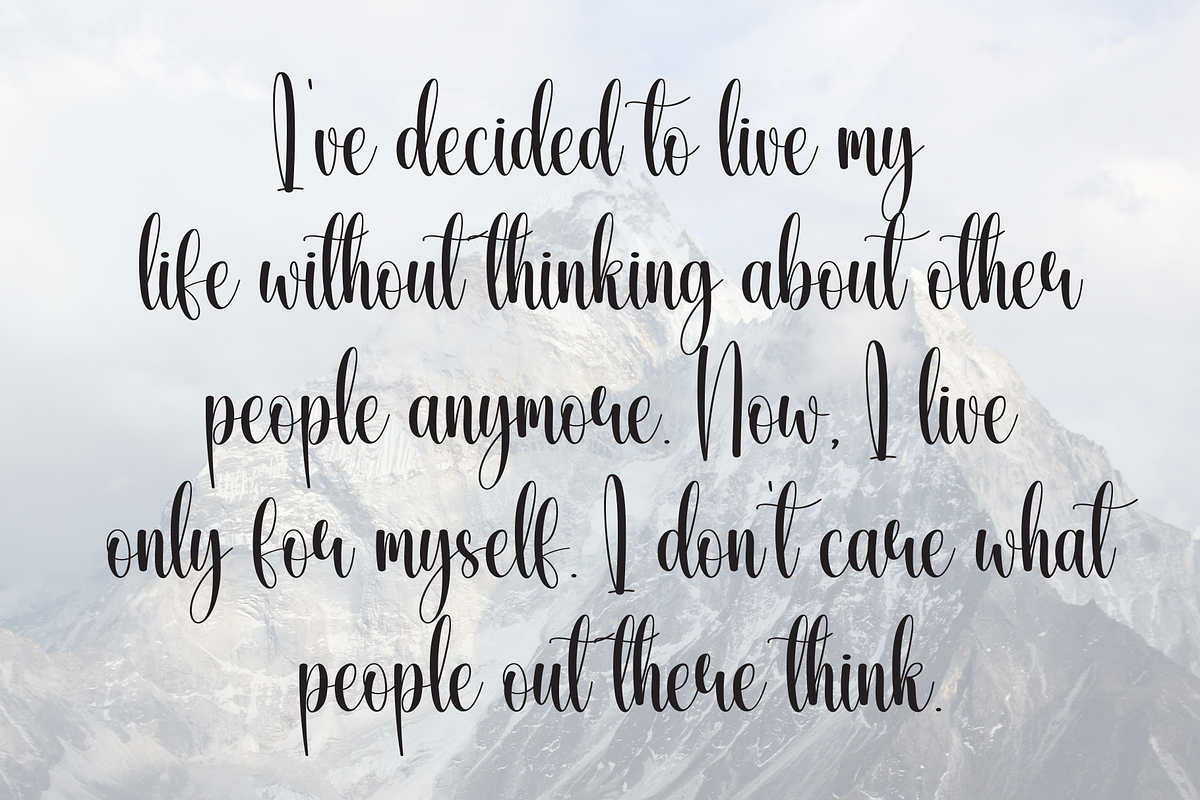 Elegant Calligraphy | Script Font, a Handwritten Font by Scratchones (Photo 6 of 9)