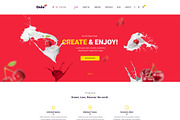 Oslo - Material Design PSD Website, a Websites & App Template by Milo Studio (Thumbnail 5 of 13)
