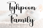 Tyhpoon Family, a Handwritten Font by FreshTypeINK (Thumbnail 1 of 8)