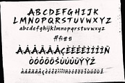 Hugels Bogers Metal Brush Font, a Handwritten Font by Maulana Creative (Thumbnail 6 of 7)