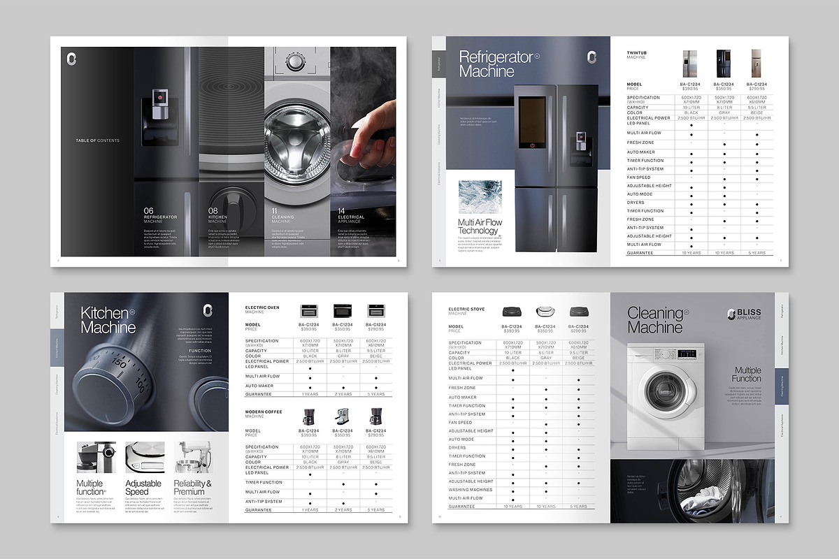 Home Appliance Catalog, a Brochure Template by BrandPacks (Photo 3 of 6)