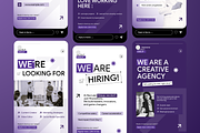 Hiring & Recruitment Instagram Story, a Social Media Template by Annora Studio (Thumbnail 5 of 6)