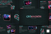 Cromagnon - Neon Presentation, a Presentation Template by deasign (Thumbnail 1 of 14)