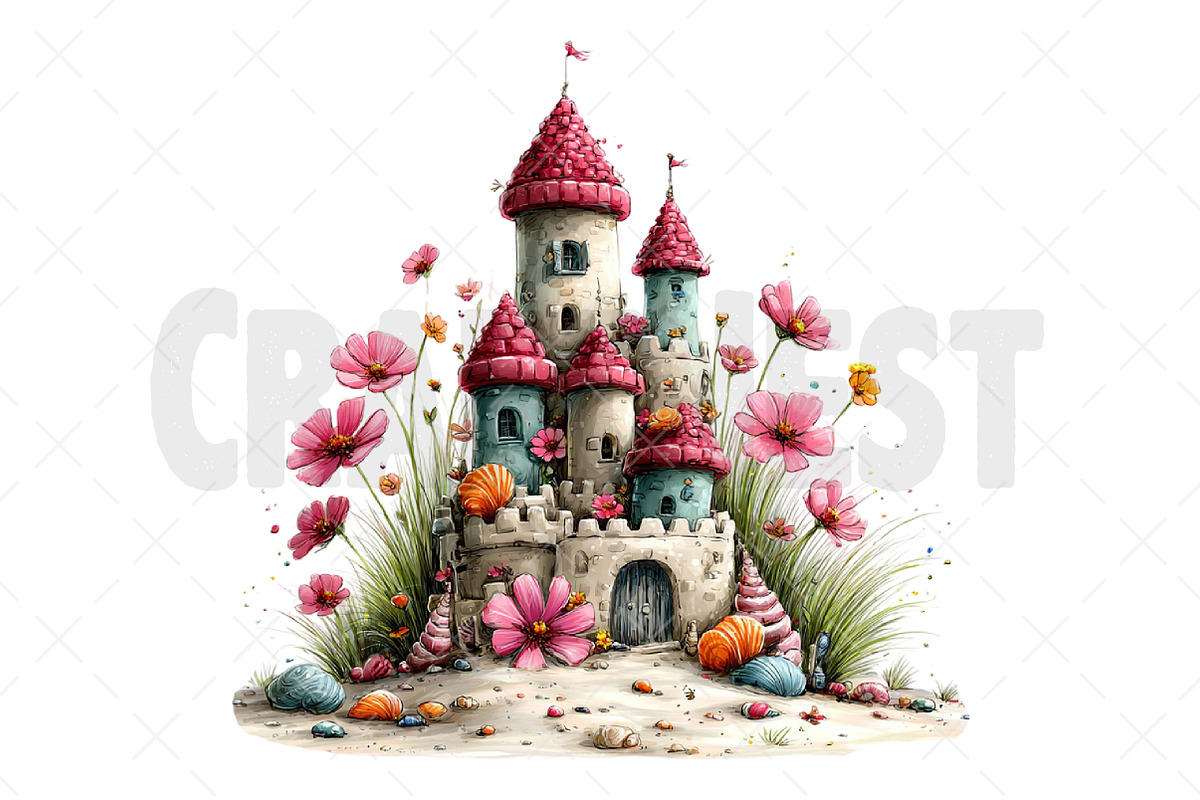 Whimsical Summer Clipart, an Illustration by Craft Nest (Photo 12 of 12)