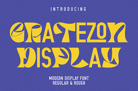 Gratezon - Display Font